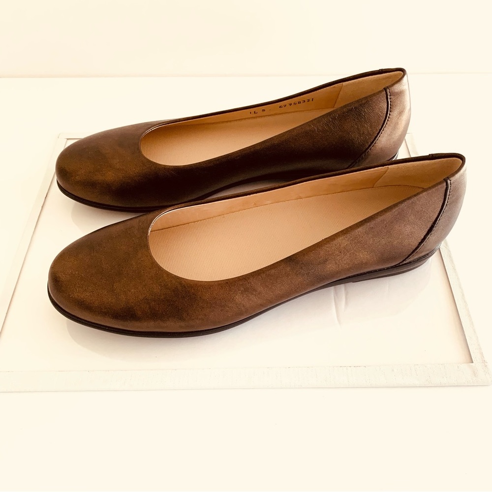 SAS Scenic Ballet Flats Bronze 11 slim USA
